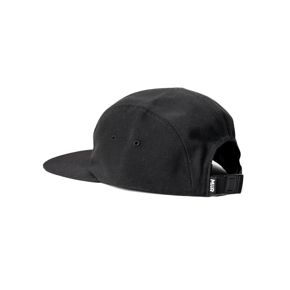 recycled-poly-flat-brim-5-panel-hat-v8 WebPDP-FlatBrim5PanelHat_Studio_Back_Black__HAT003002OS.jpg